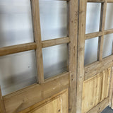 Arched Doors with Lites 56.5in x 94.5in x 1.75in #815 - Saltaire Antiques