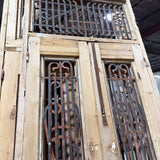 Doors with Iron 41in x 121in x 1.75in #1227 - Saltaire Antiques