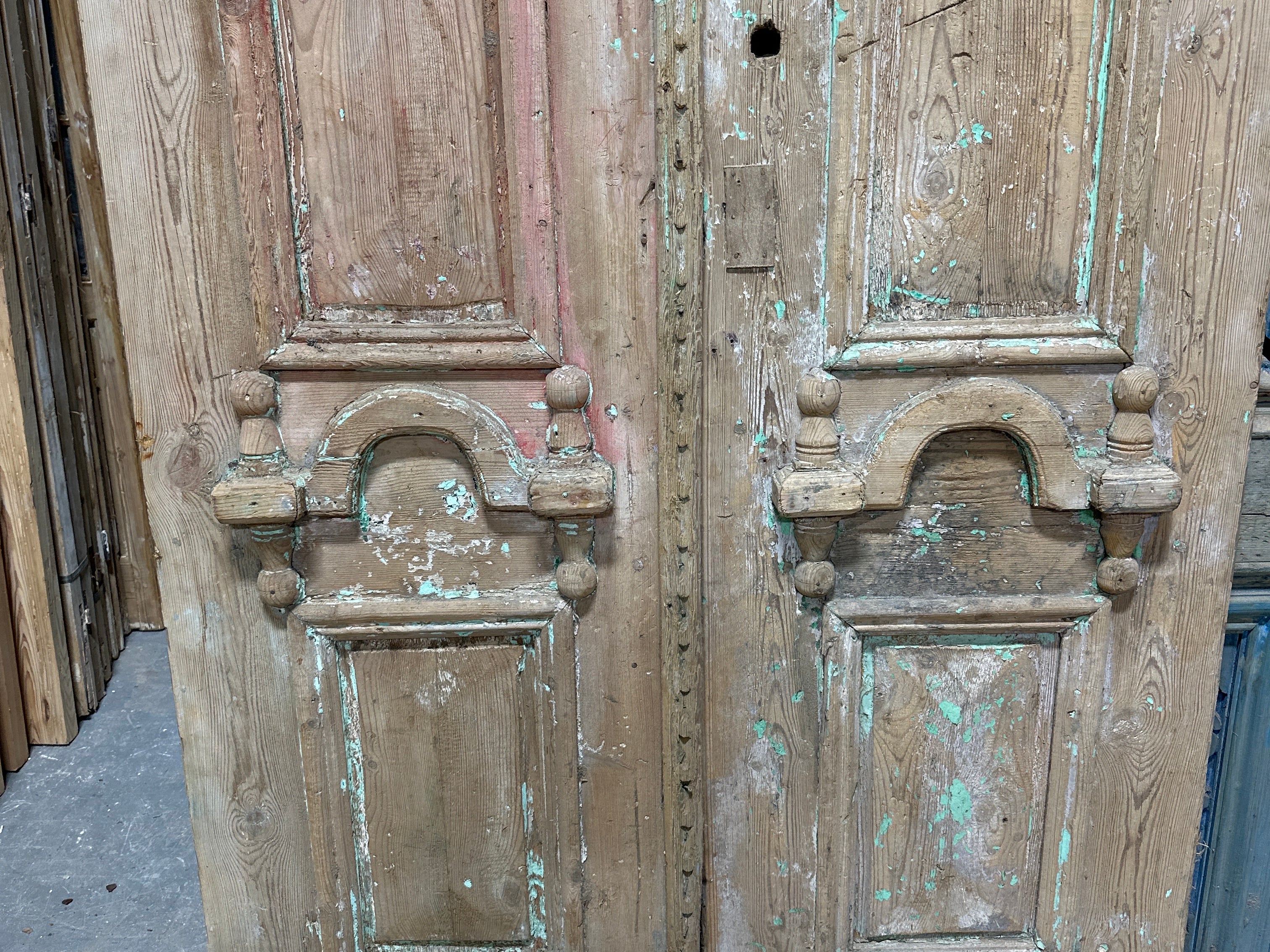 Solid Door (Carved) 48in x 98in x 2in #1112 - Saltaire Antiques