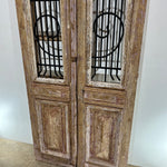 Doors with Iron 41in x 92in x 1.75in #345 - Saltaire Antiques