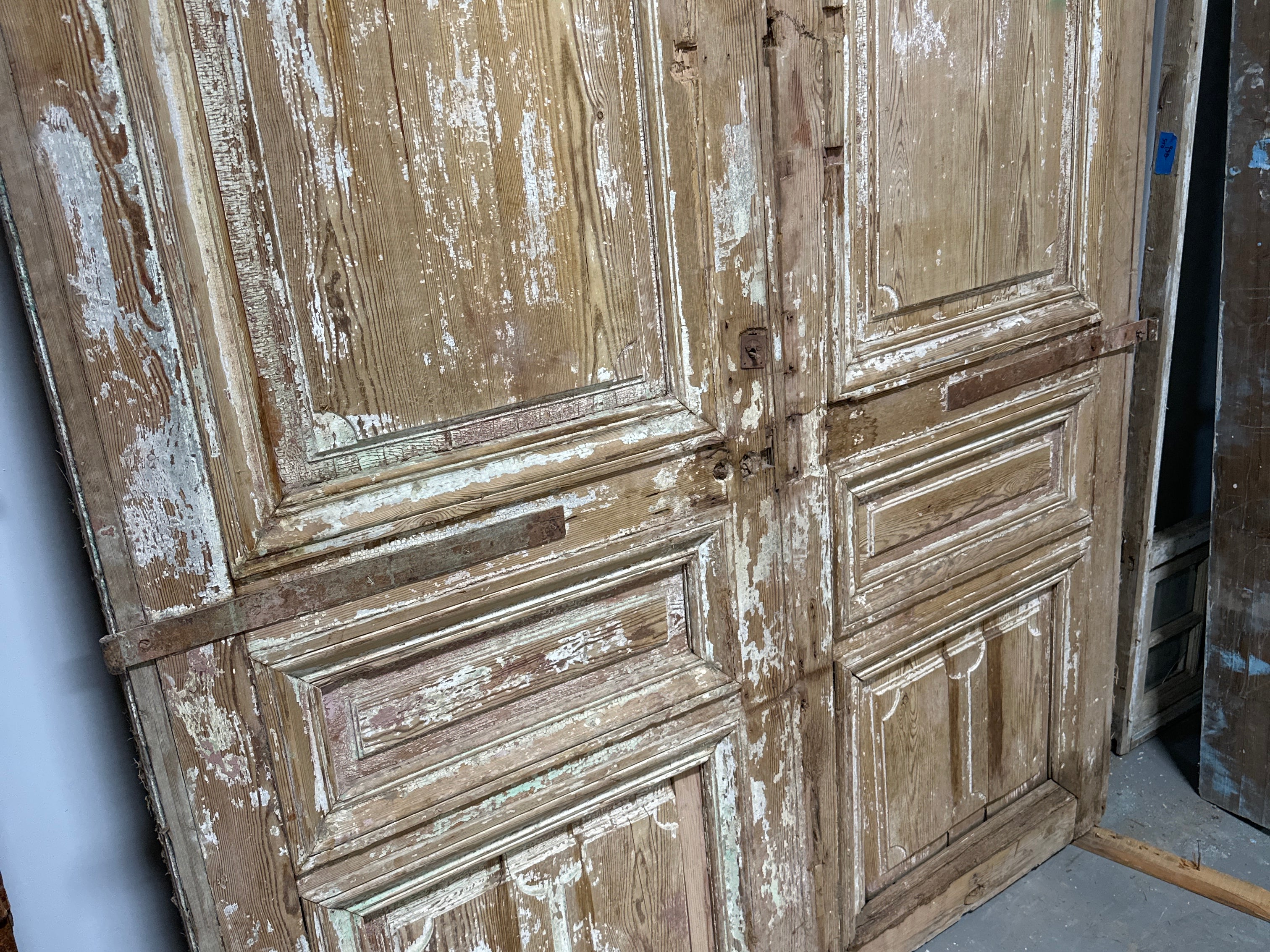 Solid Door (Carved) 68in x 124in x 1.75in #1033 - Saltaire Antiques