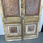 Solid Door (Carved) 55.5in x 98.5in x 1.875in #864 - Saltaire Antiques