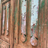 Solid Door (Carved) 51.5in x 98in x 1.75in #655 - Saltaire Antiques
