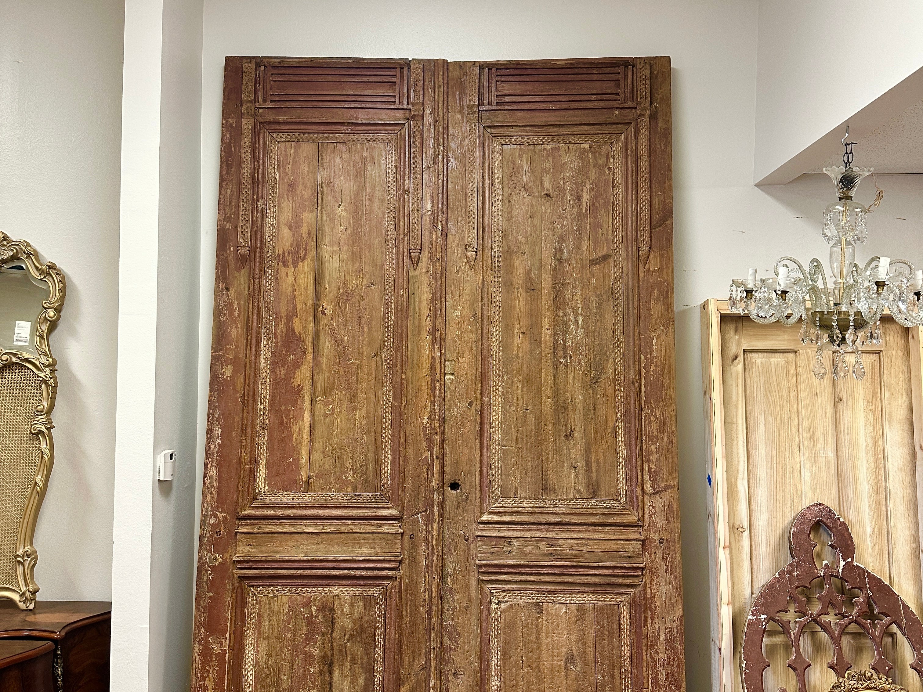 Arched Special Door 75in x 127in x 2.125in #1150 - Saltaire Antiques