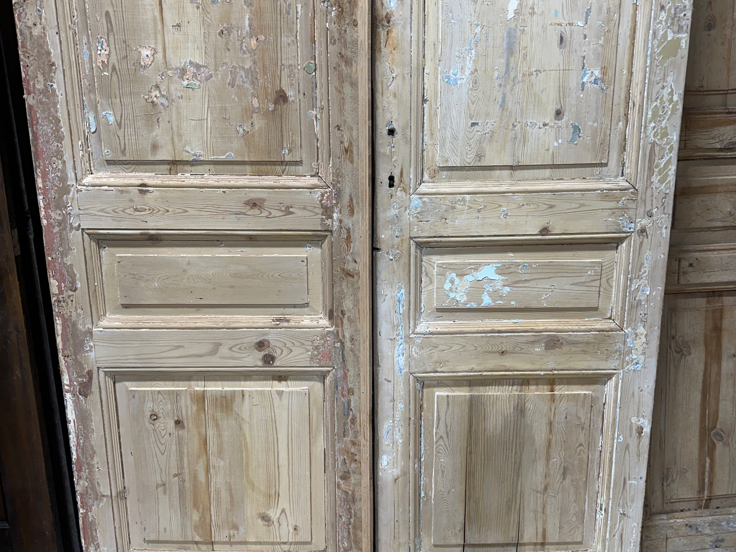 Solid Door (Raised Panel) 51.5in x 108in x 1.75in #941 - Saltaire Antiques