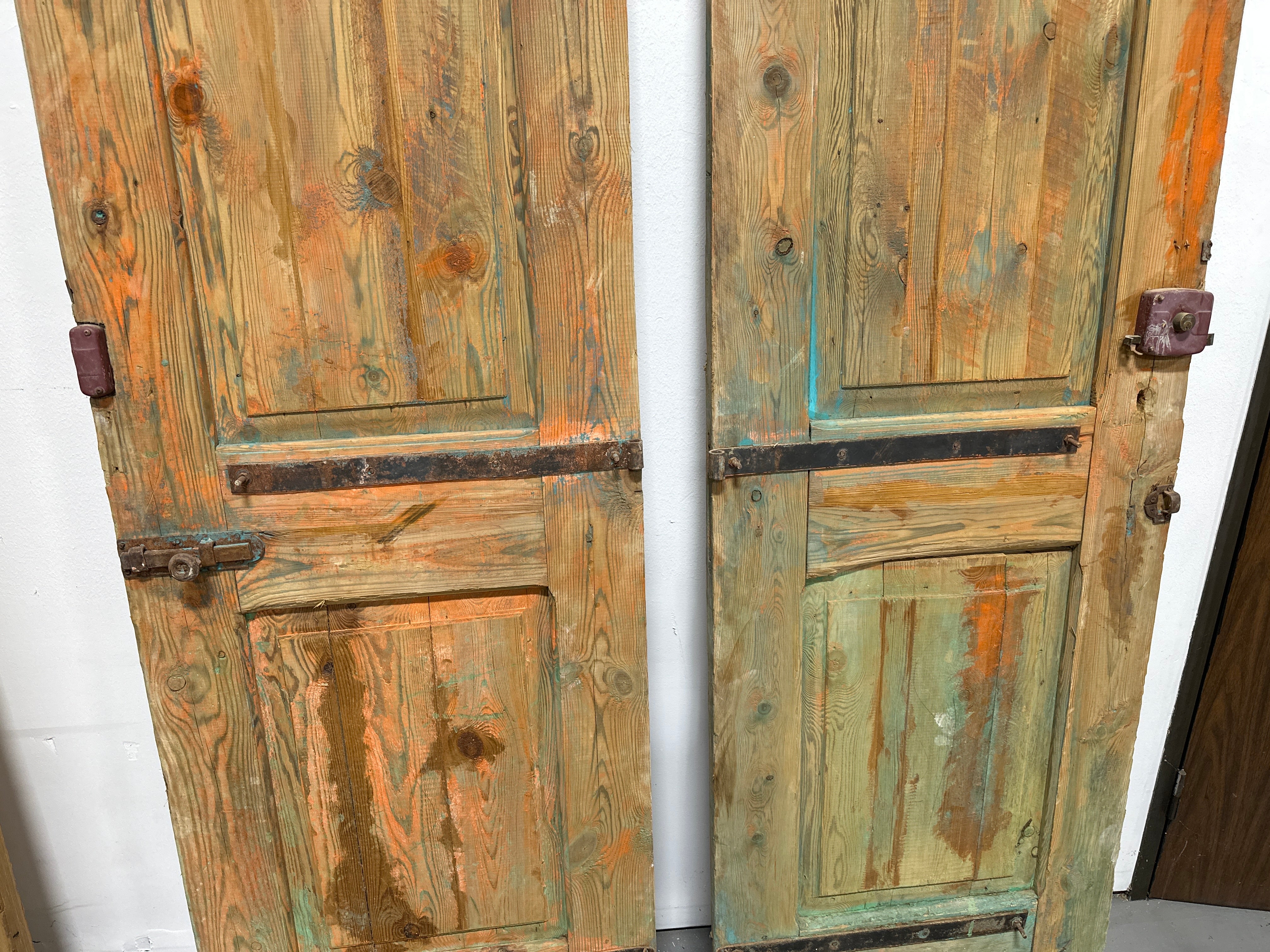 Solid Door (Carved) 58in x 100in x 1.75in #863 - Saltaire Antiques