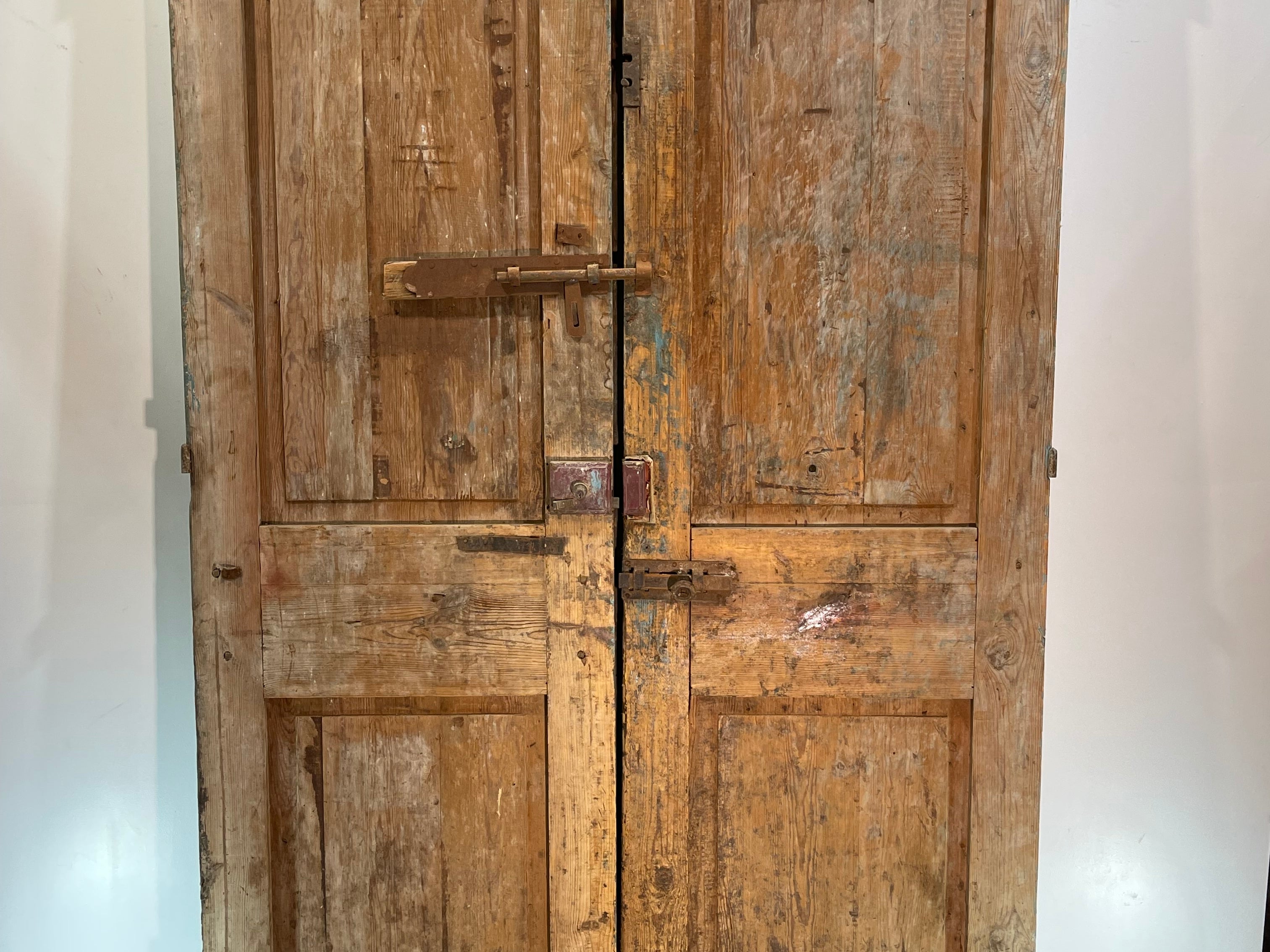 Solid Door (Carved) 55.5in x 99.5in x 1.75in #630 - Saltaire Antiques
