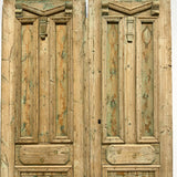 Solid Door (Carved) 62in x 101in x 3.5in #870 - Saltaire Antiques