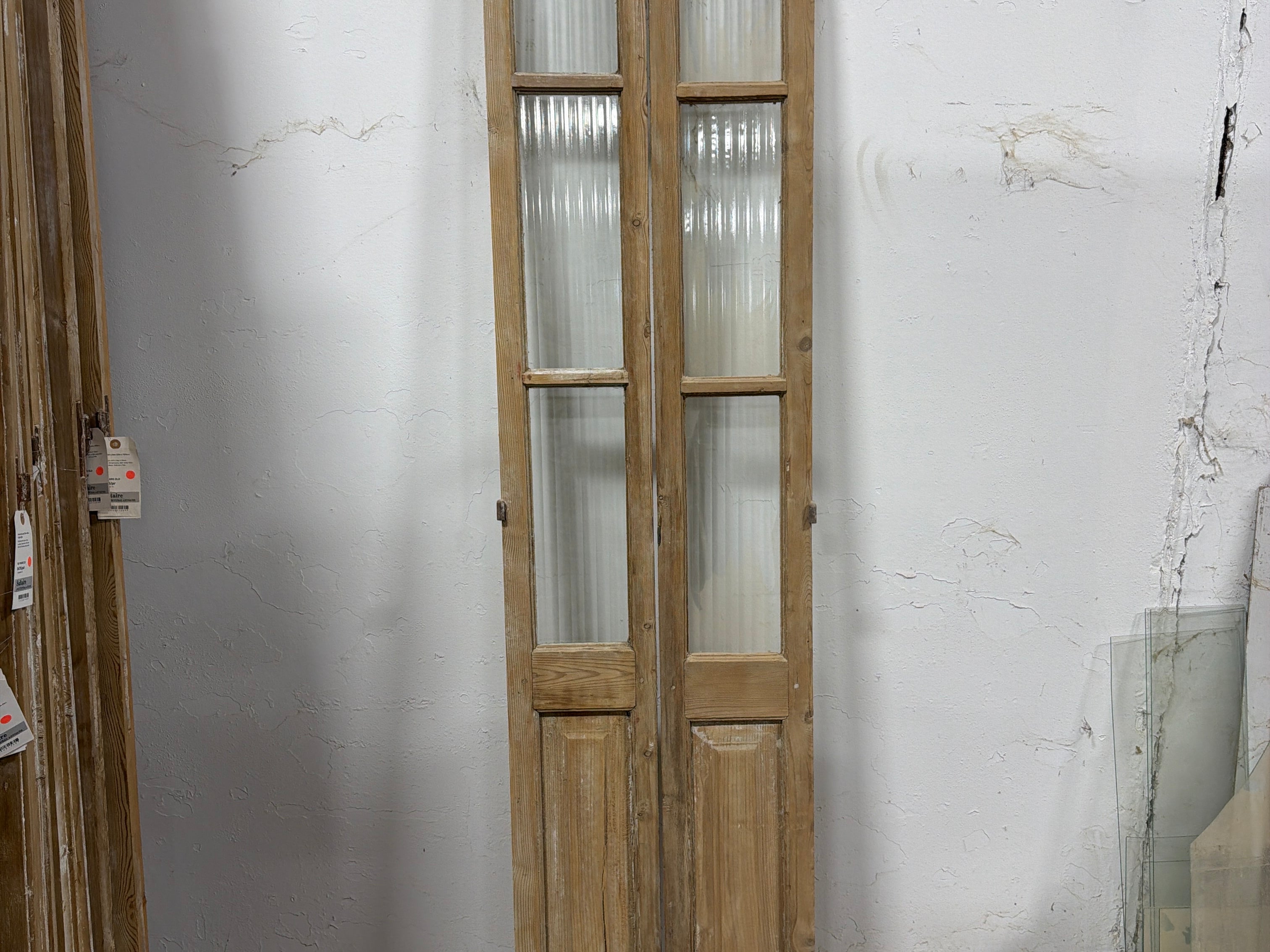 Doors with Lites 19.5in x 92in x 1.25in #1345 - Saltaire Antiques