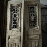 Doors with Iron 68in x 100in x 1.75in #159 - Saltaire Antiques