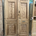Solid Door (Carved) 52in x 98in x 2.25in #336 - Saltaire Antiques