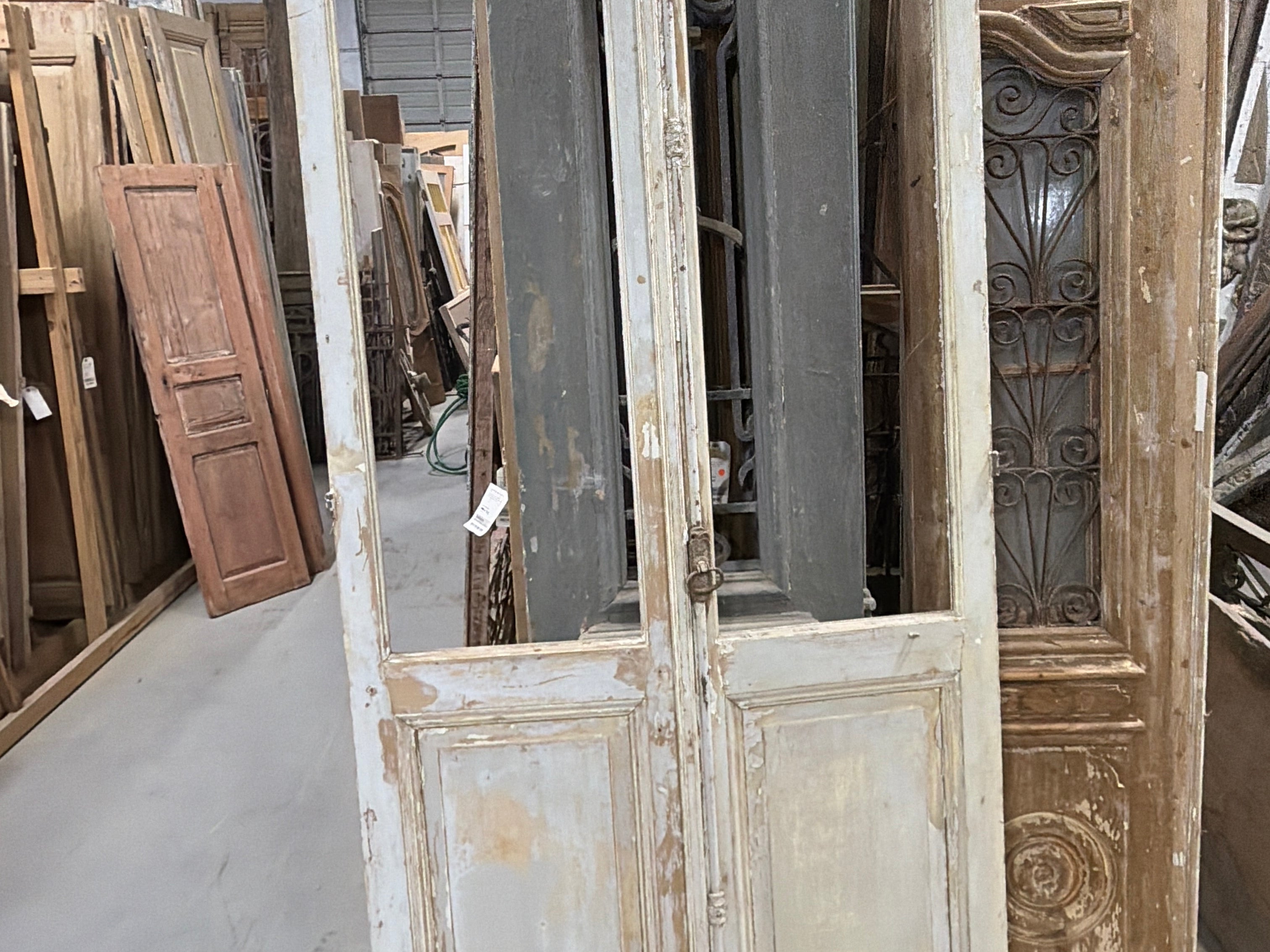 Doors with Lites 44in x 97in x 1.75in #1234 - Saltaire Antiques