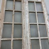 Doors with Lites 44in x 115in x 1.75in #1082 - Saltaire Antiques