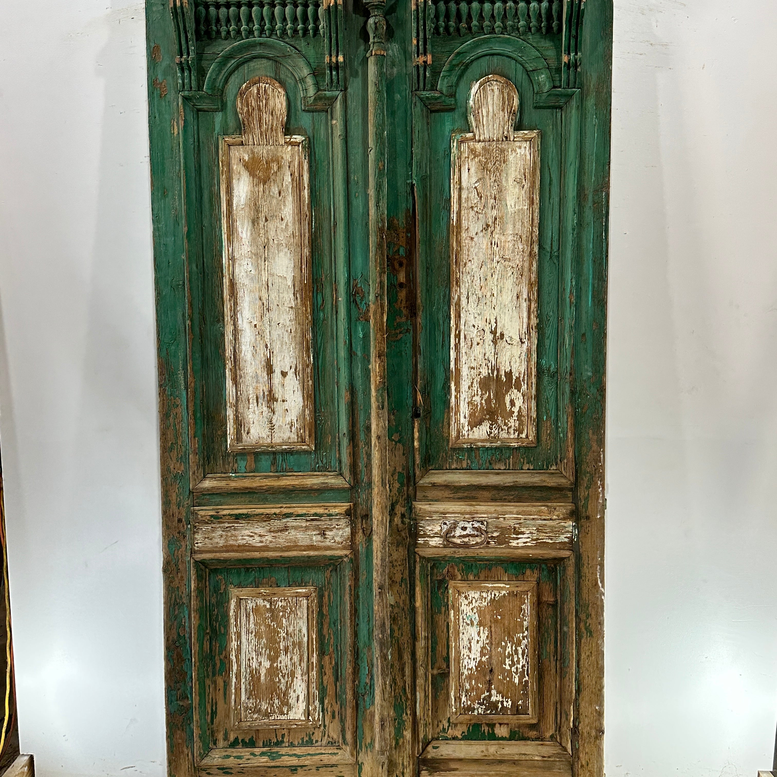 Solid Door (Carved) 50in x 99in x 2in #451 - Saltaire Antiques