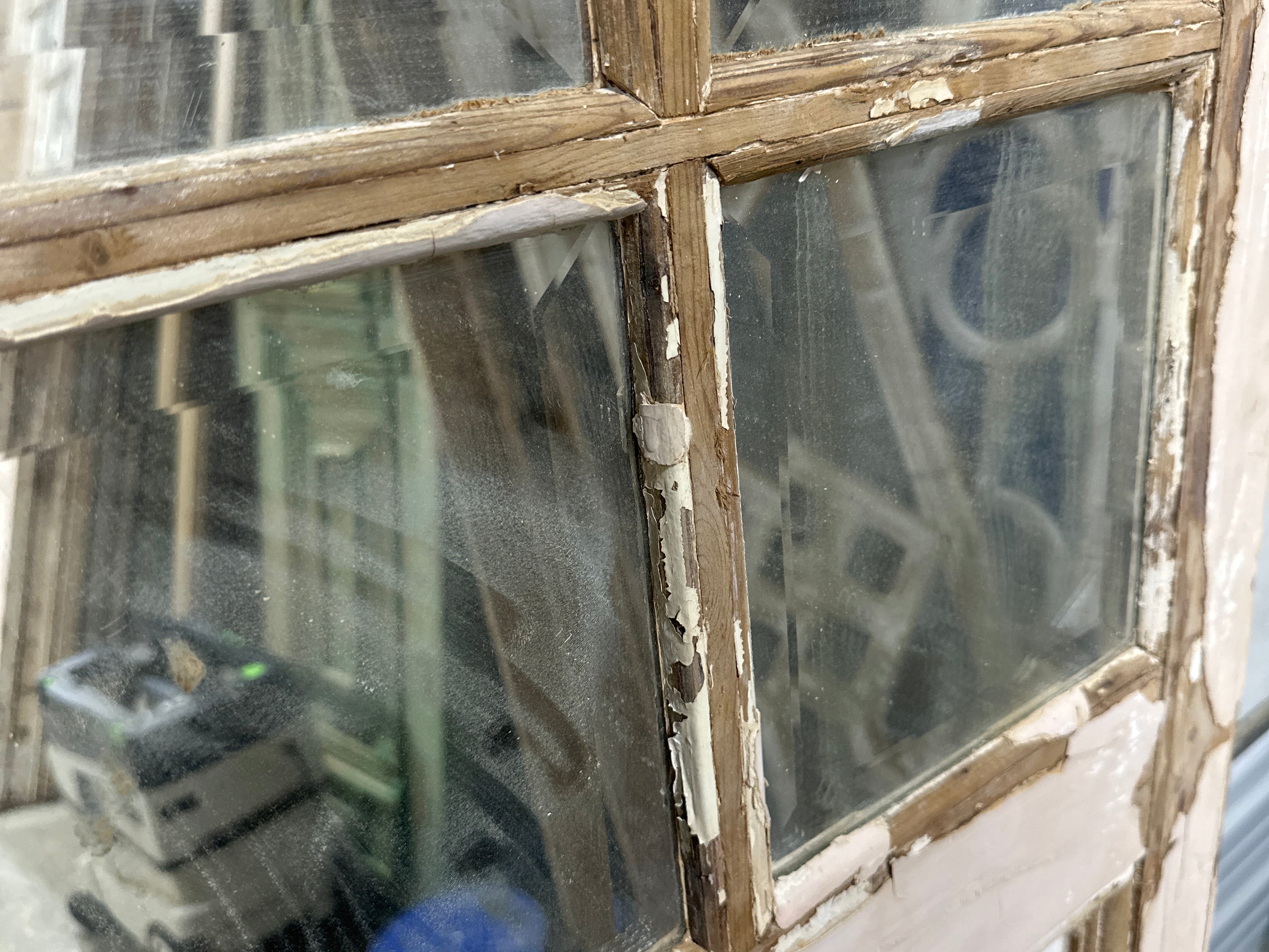Doors with Lites 25in x 113in x 1.75in #1081 - Saltaire Antiques
