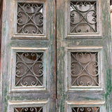 Doors with Iron 38in x 93.5in x 1.75in #1256 - Saltaire Antiques