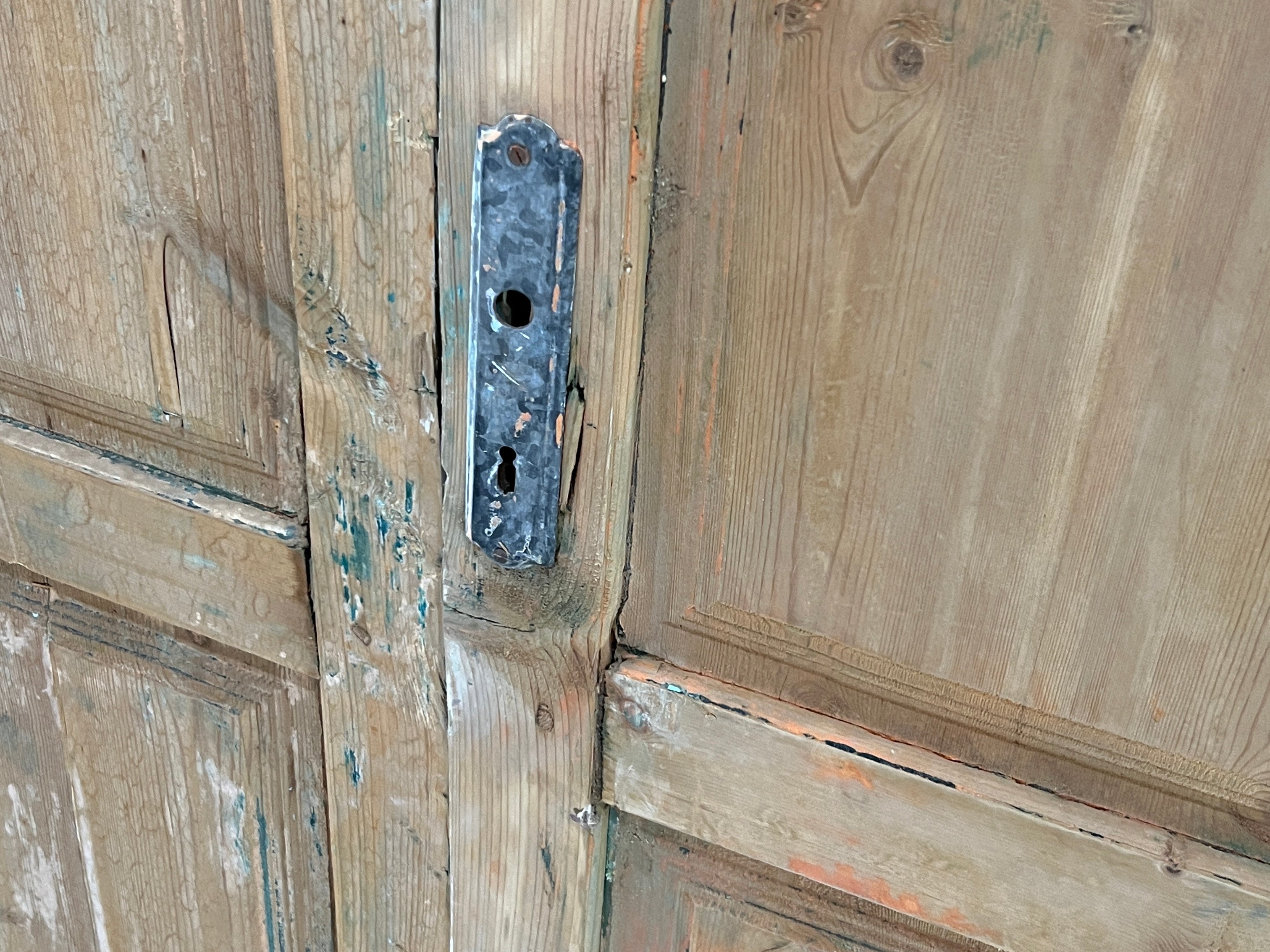 Solid Door (Raised Panel) 43in x 79.5in x 1.25in #404 - Saltaire Antiques