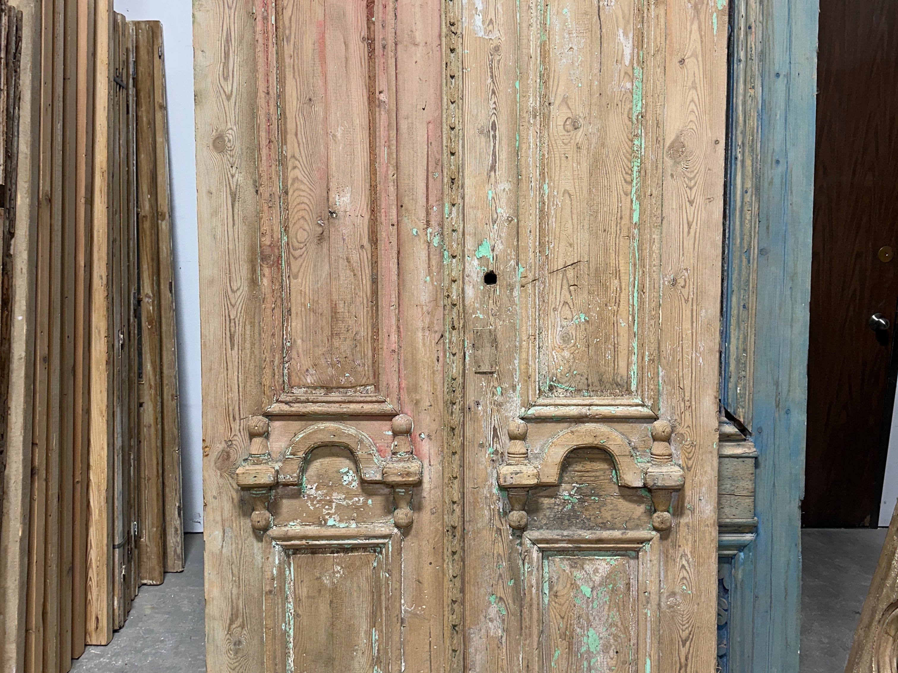 Solid Door (Carved) 48in x 98in x 2in #1112 - Saltaire Antiques