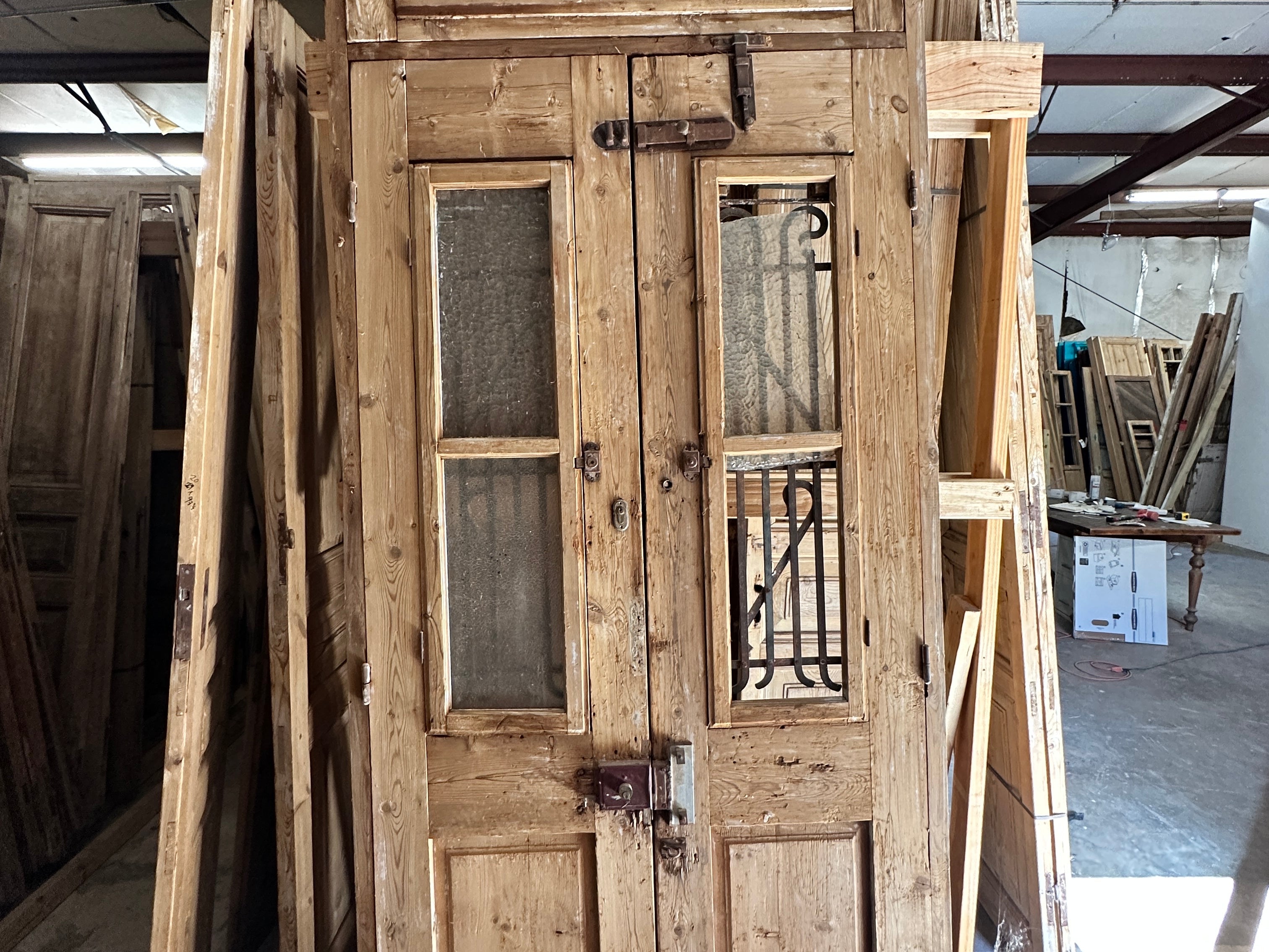 Doors with Iron 46in x 121in #217 - Saltaire Antiques