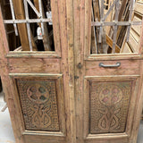 Doors with Iron 51in x 88in x 1.75in #1257 - Saltaire Antiques
