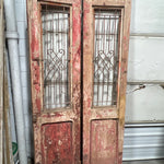 Doors with Iron 43in x 92in x 1.75in #1068 - Saltaire Antiques