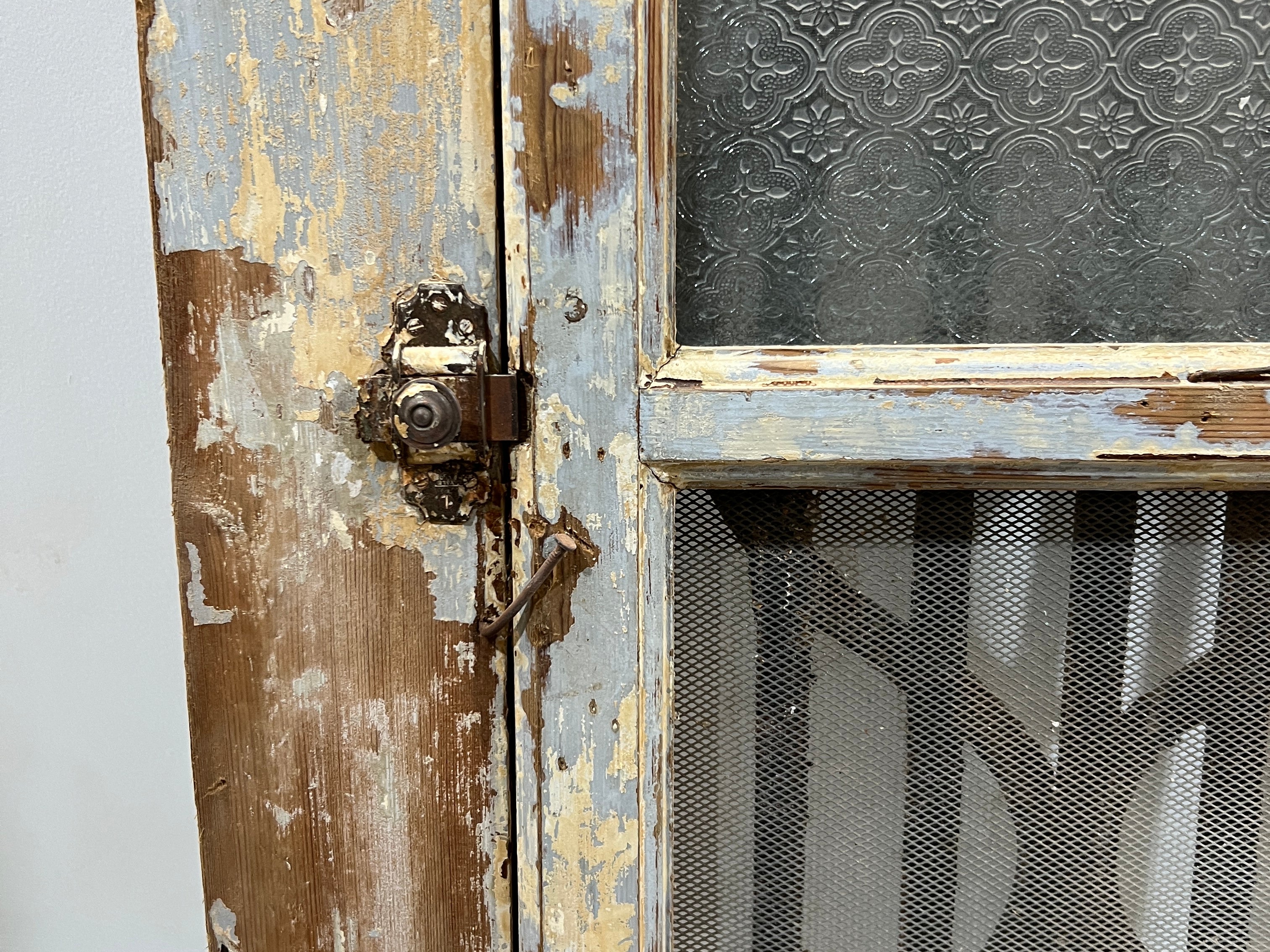 Doors with Iron 43in x 90in x 1.75in #356 - Saltaire Antiques