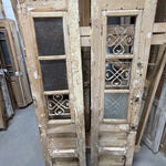 Doors with Iron 44in x 85in x 1.875in #1242 - Saltaire Antiques