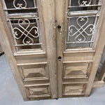 Doors with Iron 44in x 85in x 1.875in #1242 - Saltaire Antiques
