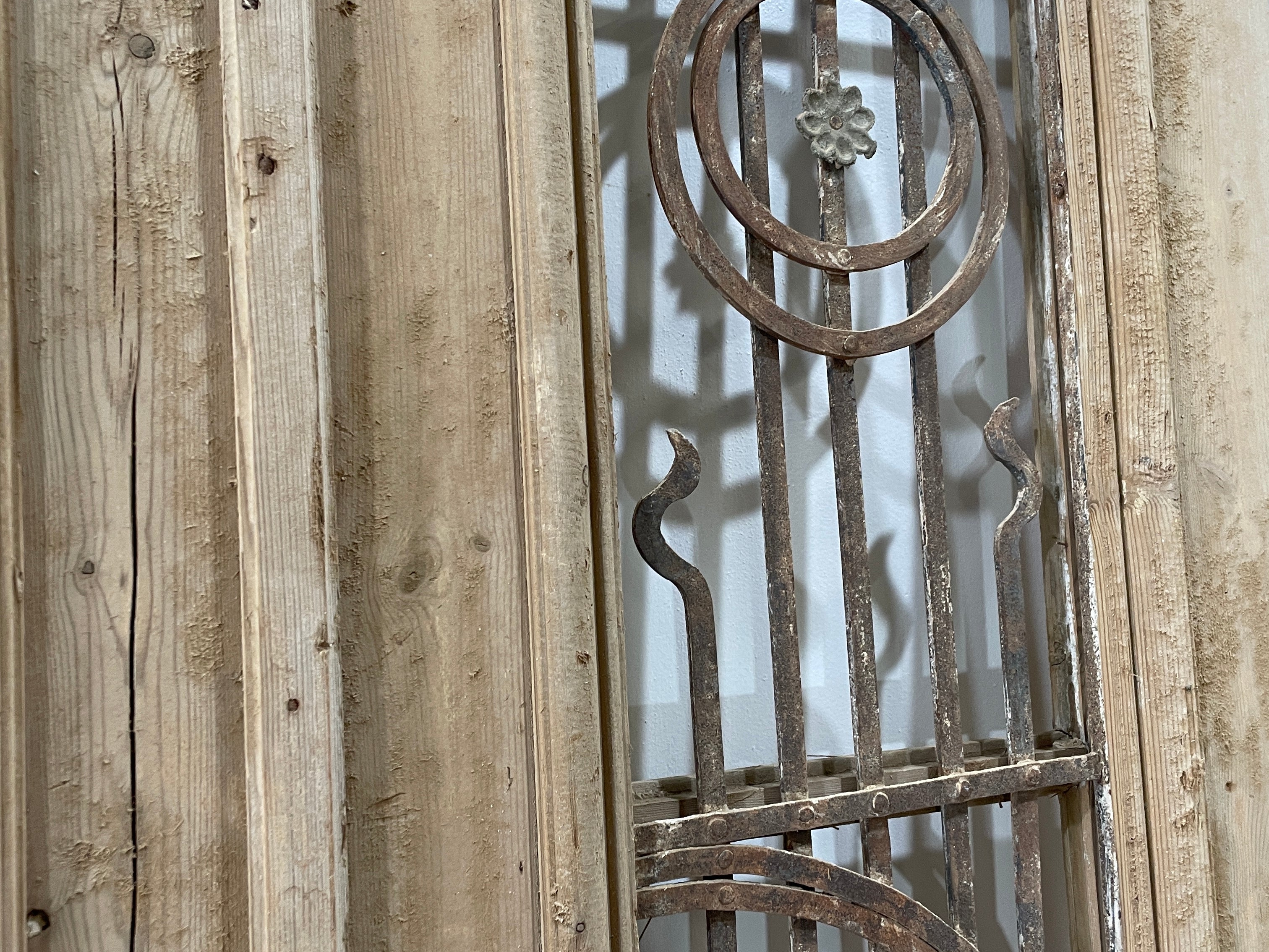 Doors with Iron 44in x 100in x 1.75in #160 - Saltaire Antiques