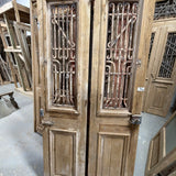 Doors with Iron 44in x 95in x 1.75in #1251 - Saltaire Antiques