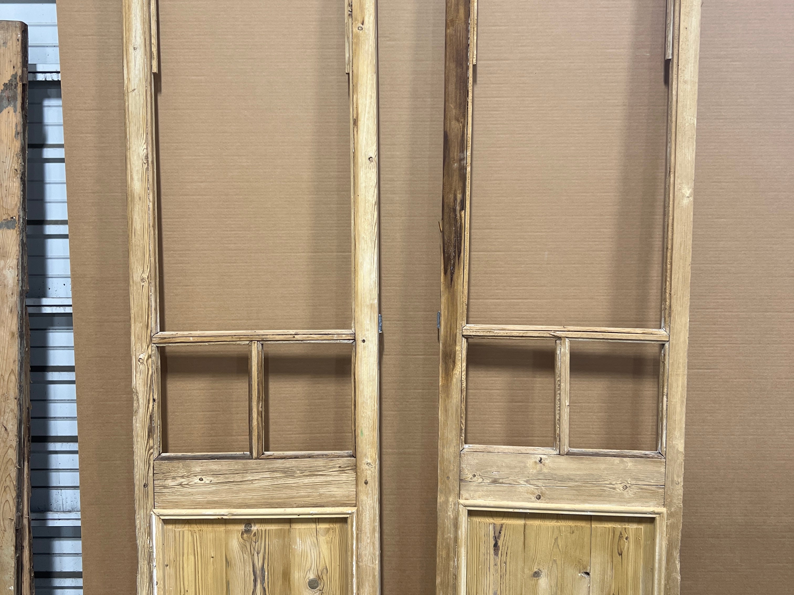 Unusually Shaped Doors with Lites 48in x 96in x 1.75in #978 - Saltaire Antiques