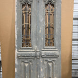 Doors with Iron 48in x 101in x 1.75in #1018 - Saltaire Antiques