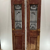 Doors with Iron 44in x 96in x 1.75in #340 - Saltaire Antiques