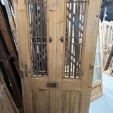 Doors with Iron 42in x 94in x 1.75in #1249 - Saltaire Antiques