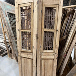 Doors with Iron 44in x 98.5in x 1.75in #1250 - Saltaire Antiques