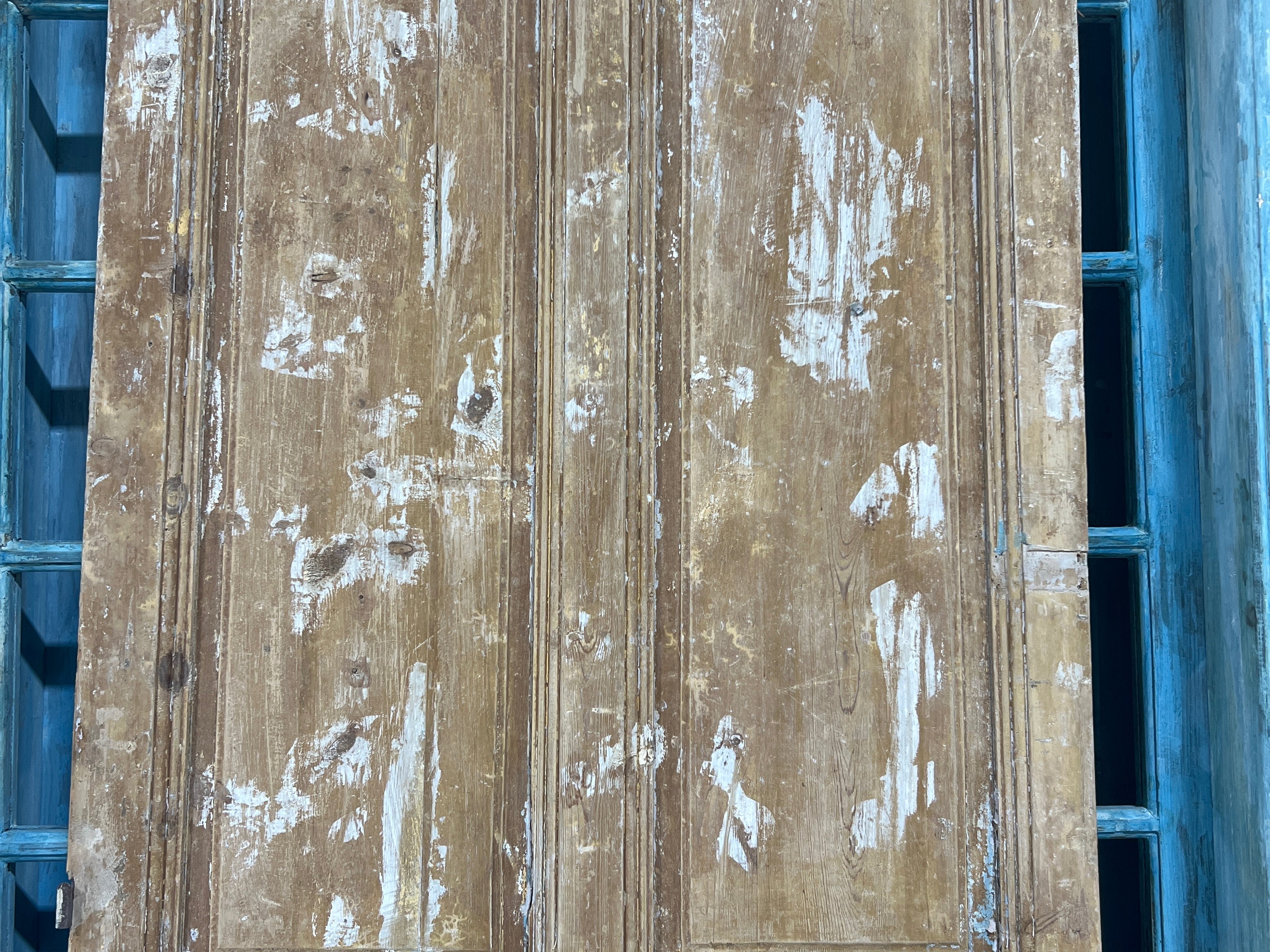 Solid Door (Raised Panel) 35in x 91.5in x 1.75in #1053 - Saltaire Antiques