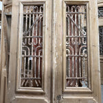 Doors with Iron 44in x 95in x 1.75in #1251 - Saltaire Antiques