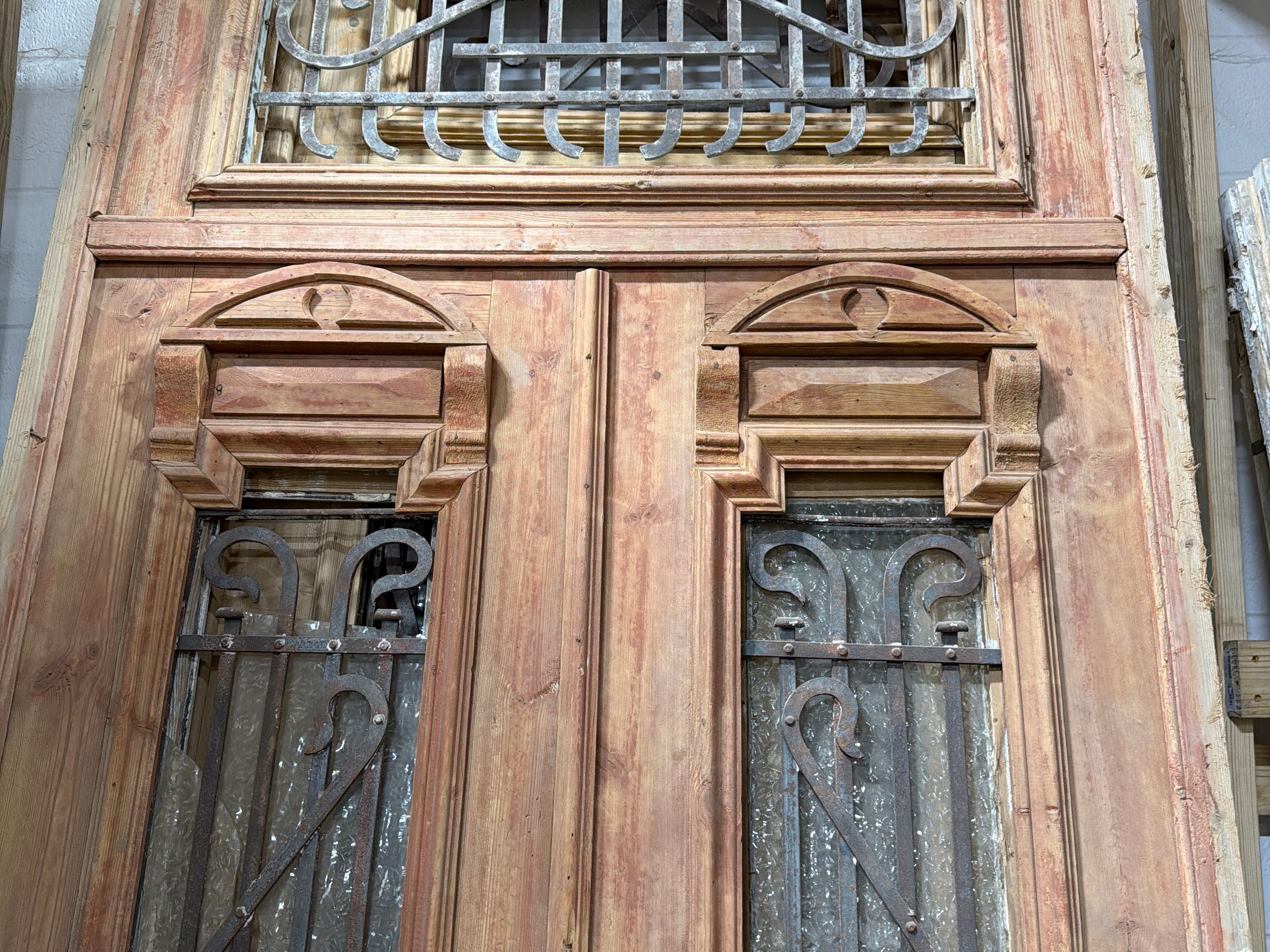 Doors with Iron 46in x 121in #217 - Saltaire Antiques