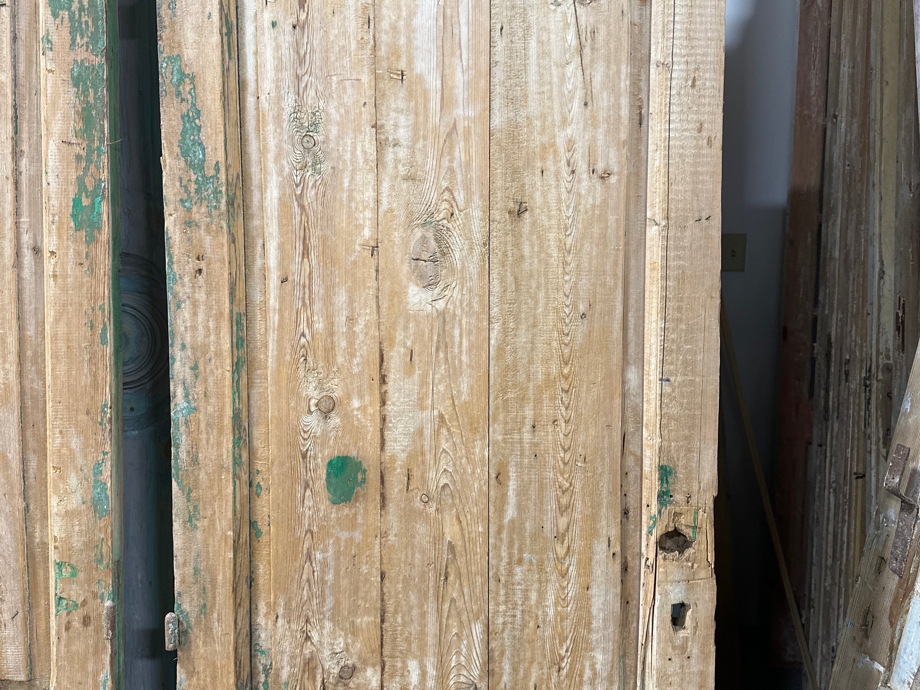 Solid Door (Carved) 56in x 89.5in x 1.75in #914 - Saltaire Antiques