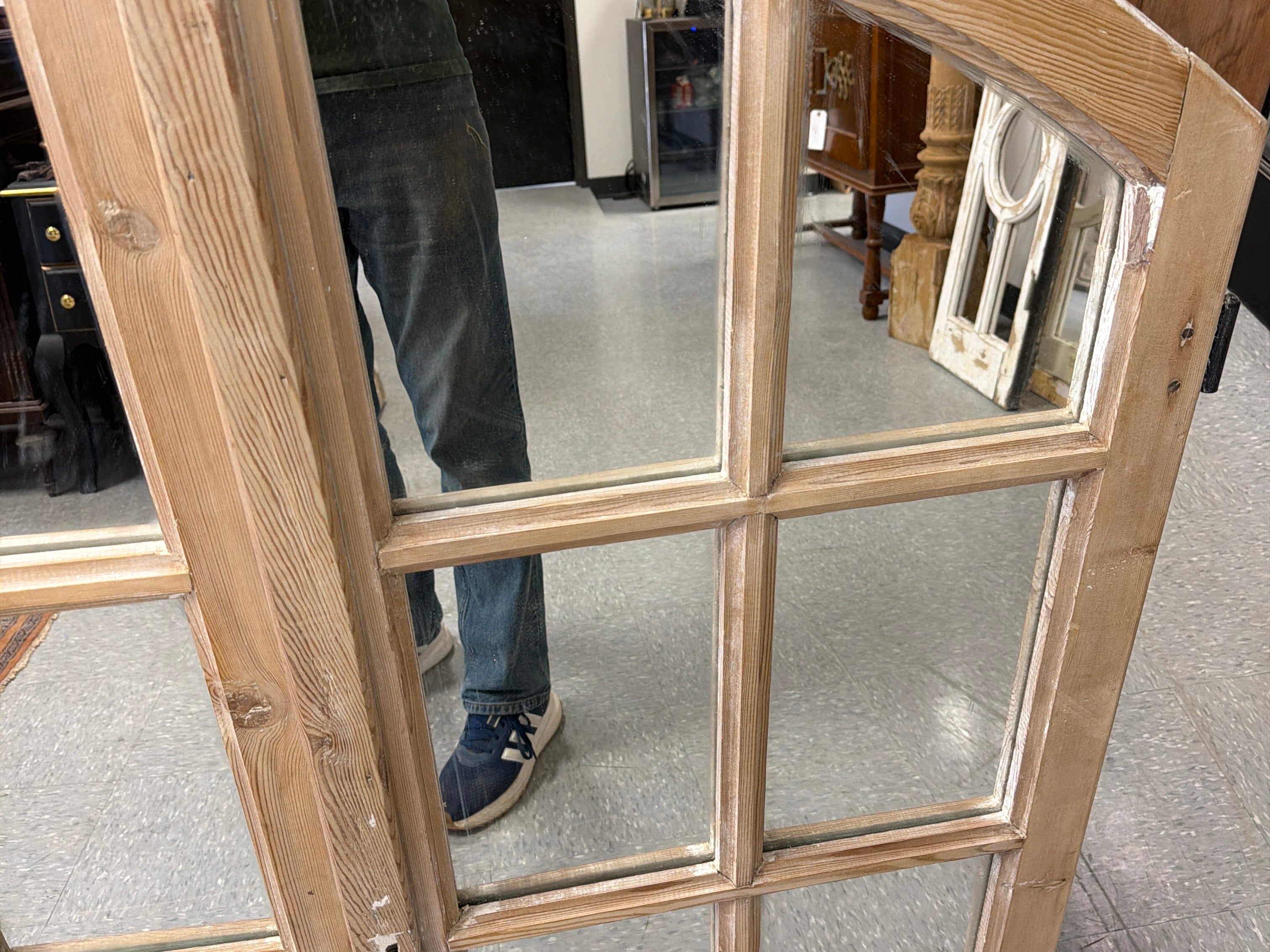 Arched Mirrors and Frames 45in x 48in x 1.75in #1326 - Saltaire Antiques