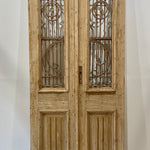 Doors with Iron 44in x 100in x 1.75in #160 - Saltaire Antiques