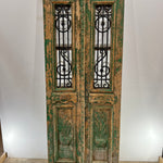 Doors with Iron 39in x 96.5in x 1.75in #365 - Saltaire Antiques