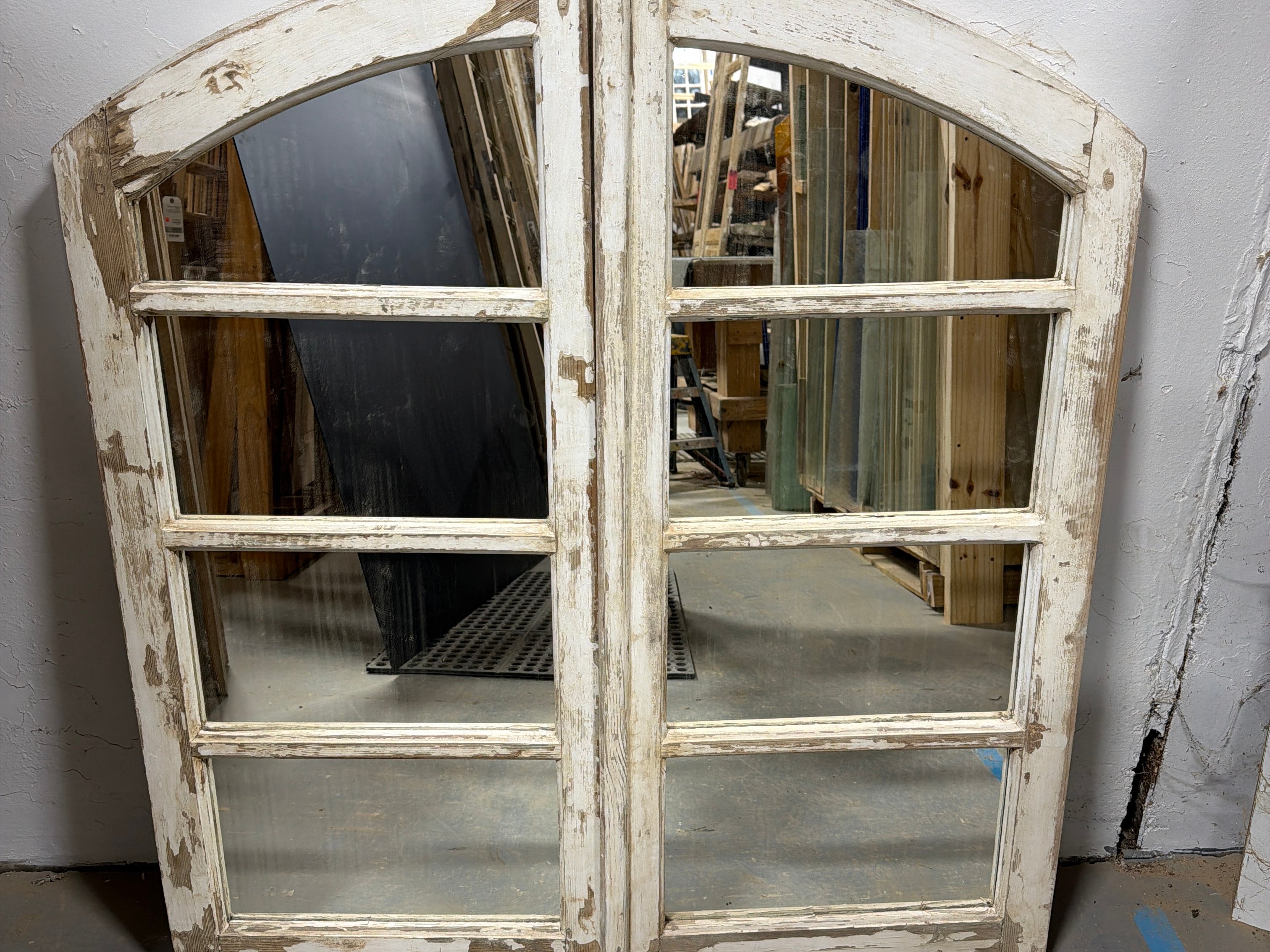 Arched Mirrors and Frames 45in x 49in x 1.75in #1324 - Saltaire Antiques
