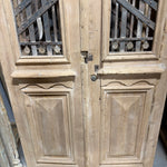 Doors with Iron 44in x 94in x 1.75in #1247 - Saltaire Antiques