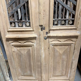 Doors with Iron 44in x 94in x 1.75in #1247 - Saltaire Antiques