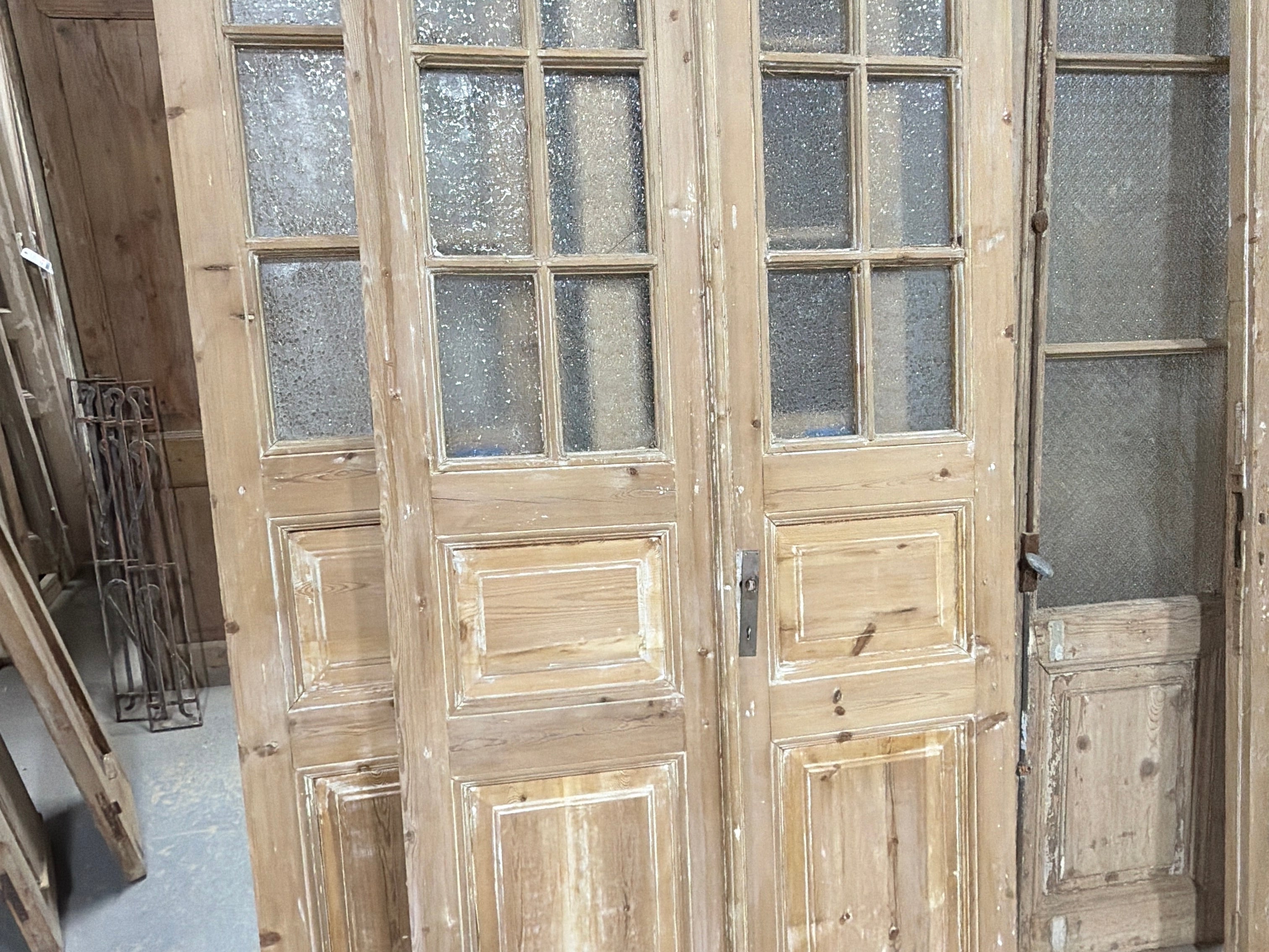 Doors with Lites 47in x 95.5in x 1.75in #1304 - Saltaire Antiques