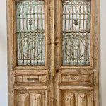Doors with Iron 60in x 103in x 1.75in #177 - Saltaire Antiques