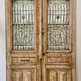 Doors with Iron 60in x 103in x 1.75in #177 - Saltaire Antiques