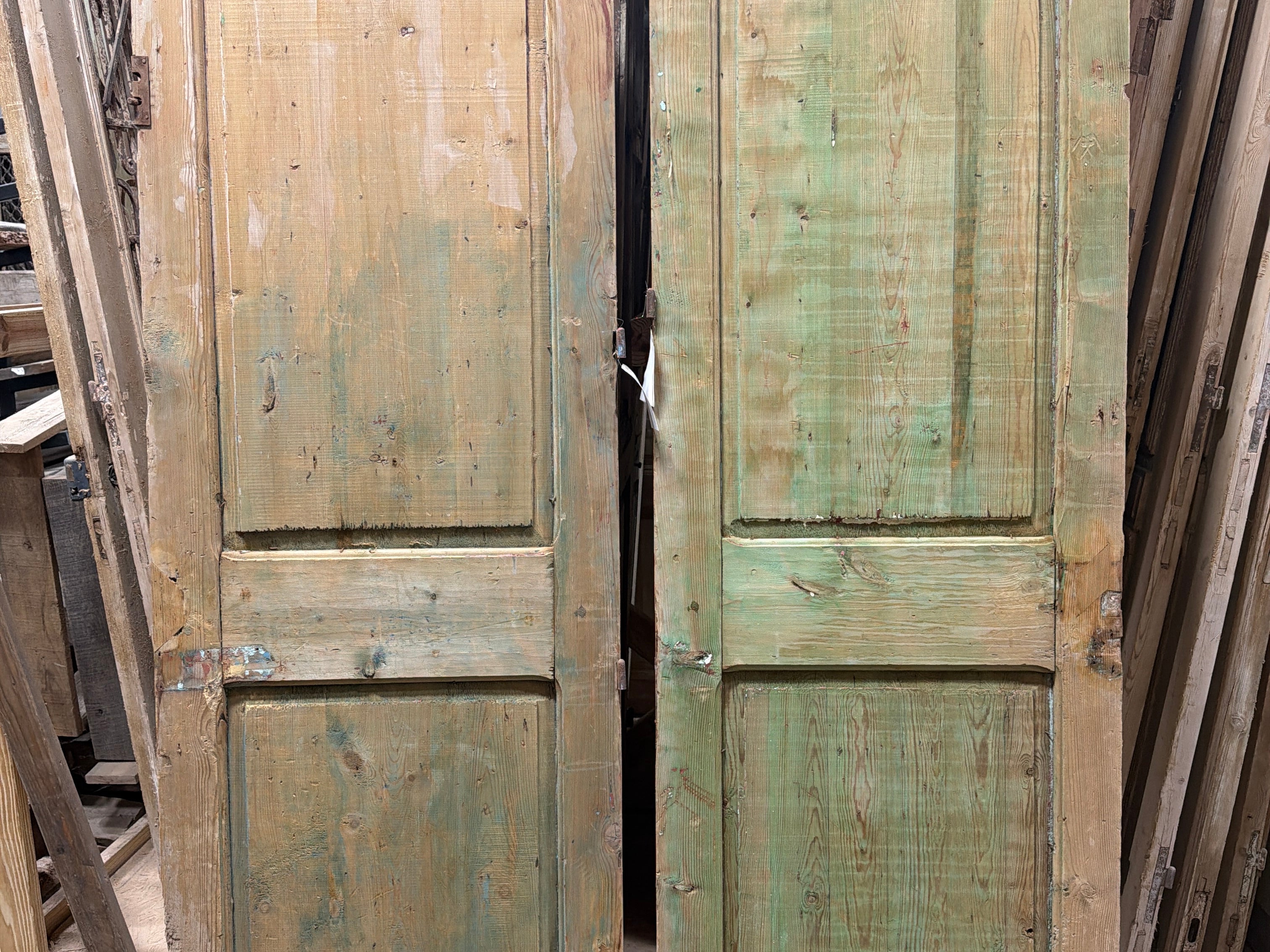 Solid Door (Carved) 60in x 99in x 1.75in #1223 - Saltaire Antiques