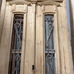 Doors with Iron 38.5in x 126in #222 - Saltaire Antiques